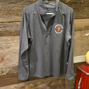 Sport-Tek Charcoal Gray Logo Fleece